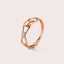 Future Vector Via 18K Rose Gold Ring