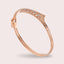 Thistledown Kite Hawah 18K Rose Gold Bangle