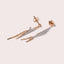 Thistledown Kite Zephyr 18K Rose Gold Earrings