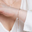 Zazen Zentangle Tazmin 18K Rose Gold Bracelet