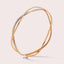 Ardor Amor Ami 18K Rose Gold Bangle