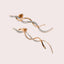 Ardor Amor Esme 18K Rose Gold Earrings