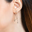 Future Vector Avenir 18K Rose Gold Earrings