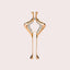 Genesis Alpha Chloe 18K Rose Gold Pendant