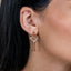 Genesis Alpha Orion 18K Rose Gold Earrings