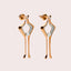Genesis Alpha Orion 18K Rose Gold Earrings