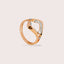 Genesis Alpha Thalia 18K Rose Gold Rings