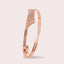 Thistledown Kite Hawah 18K Rose Gold Bangle