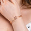 Thistledown Kite Hawah 18K Rose Gold Bangle