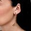 Zazen Tangle Tara 18K Rose Gold Earrings