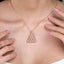 Zazen Tangle Theia 18K Rose Gold Pendant
